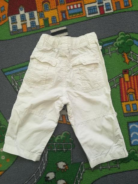 Biele letné nohavice, l.o.g.g.,80