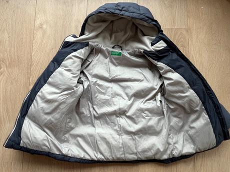 Vetrovka páperová bennetton, benetton,128