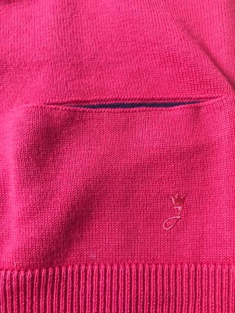 Jacadi červený sveter, jacadi,140