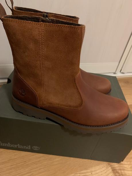 Zimne kozene topanky, timberland,40