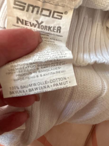 Biely pánsky pulóver xl, new yorker,xl