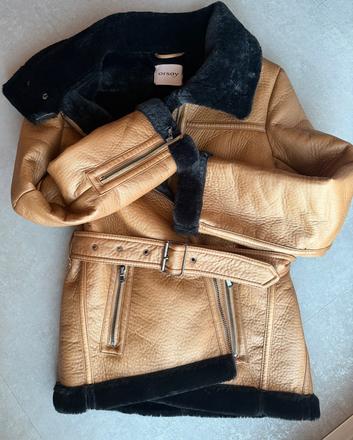 Kožušiková biker bunda orsay veľ. s, orsay,s