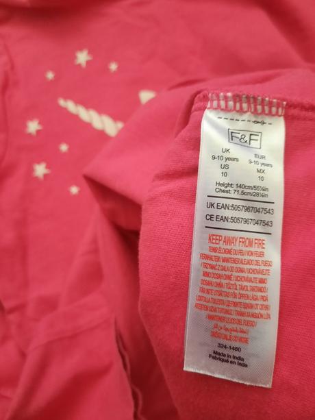 Dievčenské tričko, f&f,140