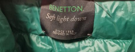Páperová bundička benetton, veľ. 34/36, benetton,34
