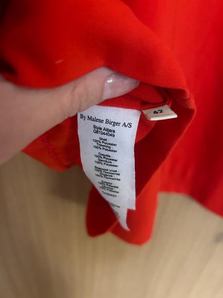 Malene birger oranžovej kosela vel.42, l