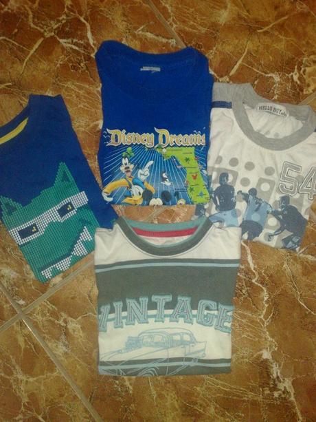 Tričká veľ. 4-5 rokov, f&f,104