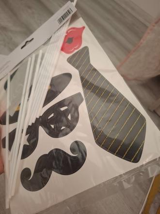 Rekvizity na fotenie,