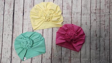 Štýlová turbanová čiapka - slovenský výrobca, repal,80 / 86 / 92 / 98 / 104