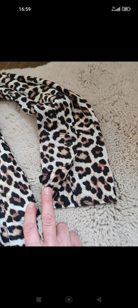 Dámska predĺžená košeľa, h&m,l