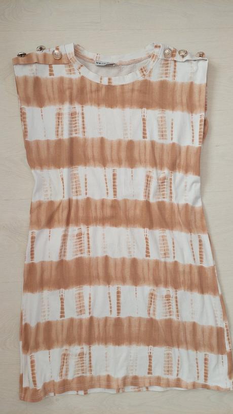 Batikované šaty, s