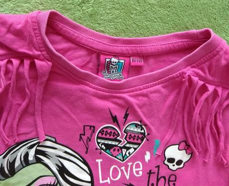 Tričko monster high, 140