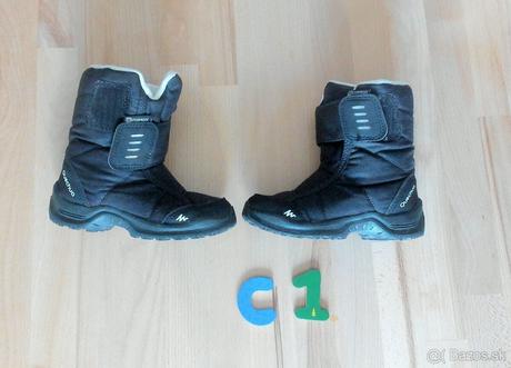 Snehule quechua waterproof, veľkosť 25, quechua,25