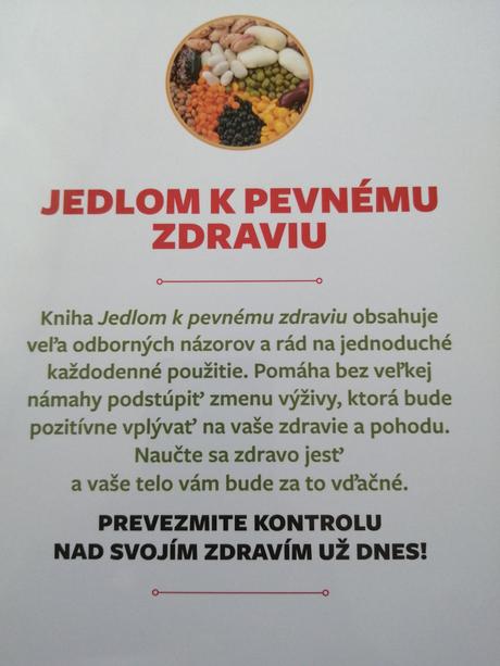Jedlom k pevnému zdraviu,
