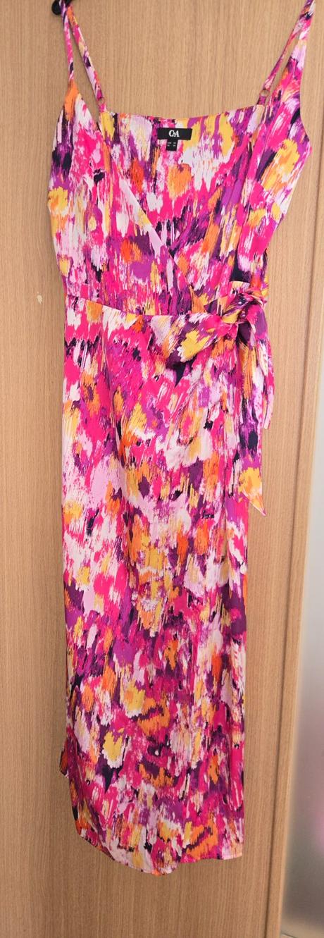 Saténové šaty vel.36, c&a,36