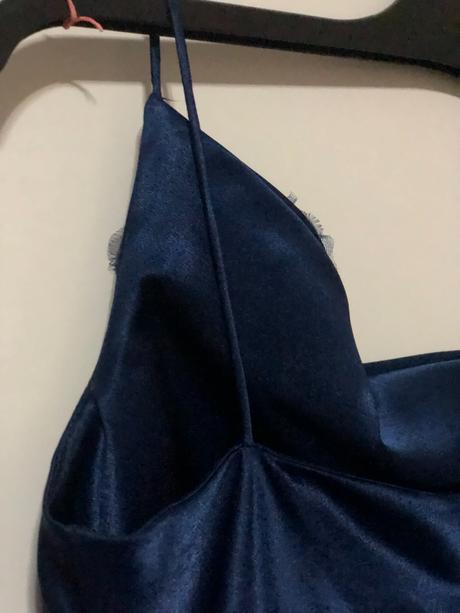 Elegantne modré šaty, yessica,xs