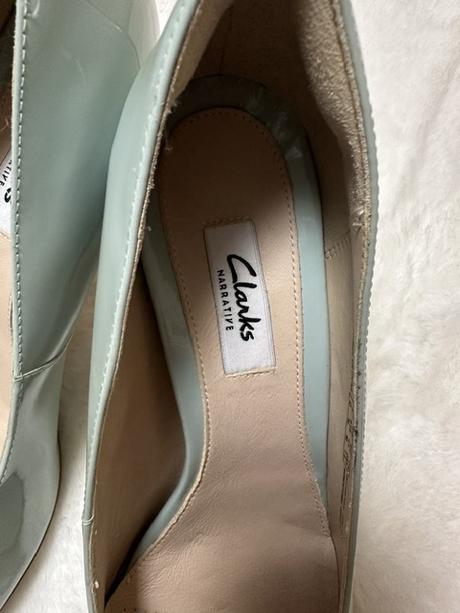 Mätové lakované lodičky zn. clarks, clarks,40