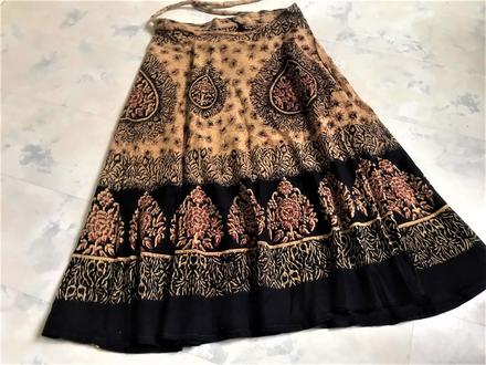 Zavinovacia indická sukňa, xl