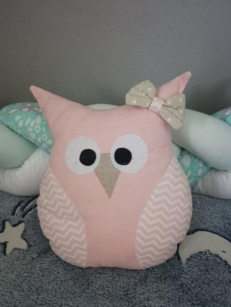 Vankúš sovička,