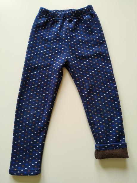 Oteplené zimné hrubé legíny, 98