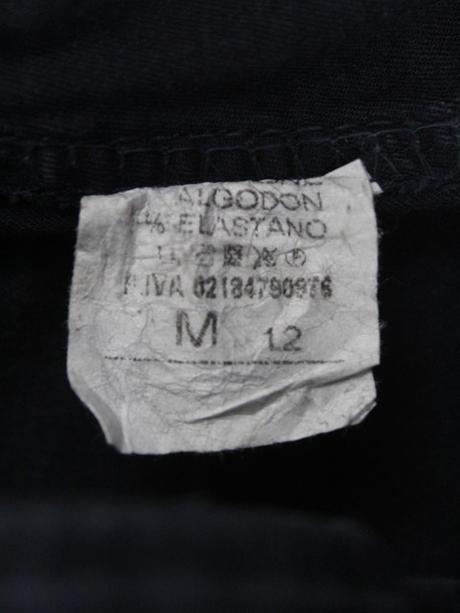 Tmavo-modré riflové nohavice veľ. m, m