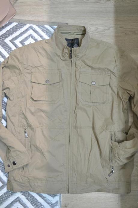 Pánska nádherná bunda s vačkami m/l, l