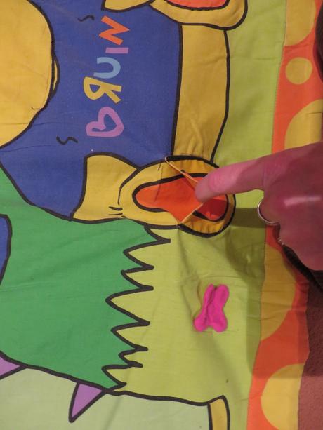 Detská interaktívna deka na ležanie a hranie,