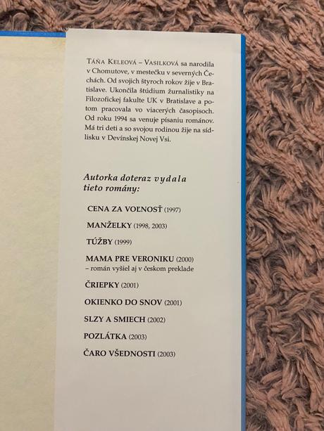 Siete z pavučín táňa keleová vasilková,