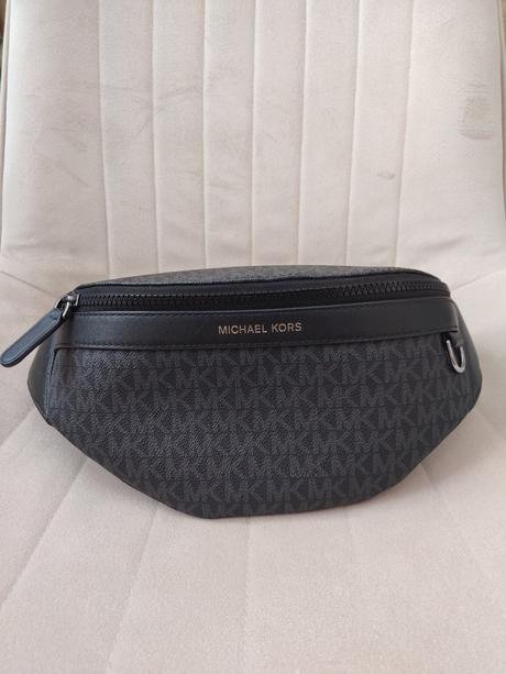 Čierno sivá ľadvinka michael kors, michael kors