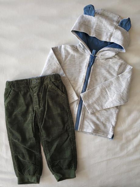 824pi_zateplene nohavice regulovatelne + zdarma, c&a,74