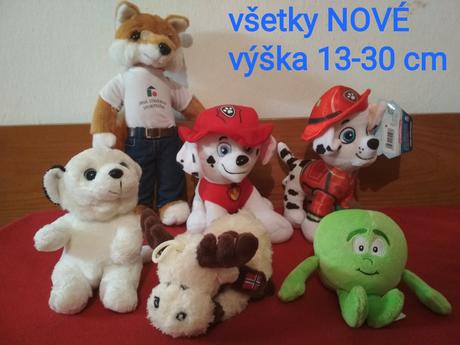 Plyšové hračky,