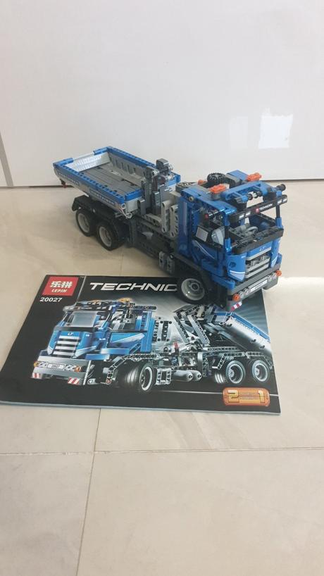 Skladačka na chlp rovnaká ako lego 8052,