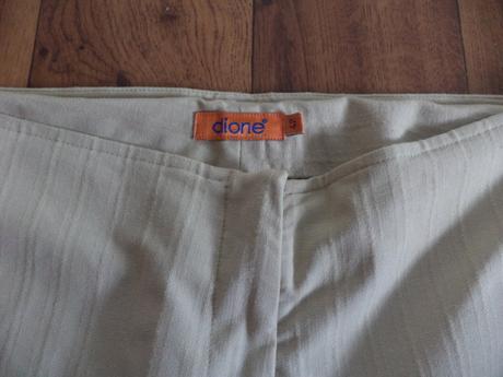 Damske kremove nohavice , 42