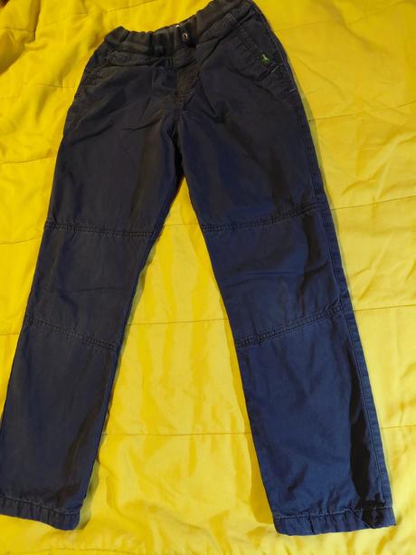 Zateplene nohavice, h&m,134