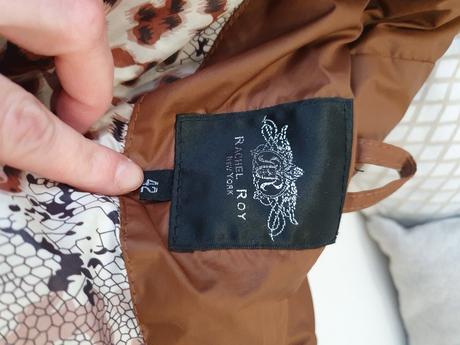 Zimná páperová bunda, s