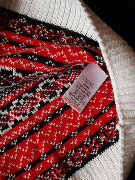 Vianočný pulover / tunika, next,140