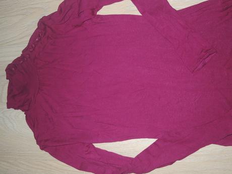 Cyklamenovy top, h&m,xs