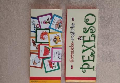Slovensko - anglické pexeso,
