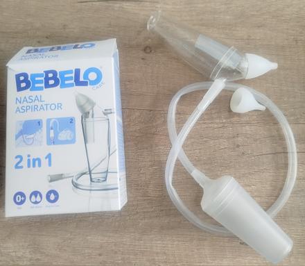 Nosna odsávačka bebelo care, 0+, 