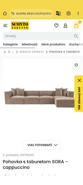 Máte skúsenosti so sedačkou Sconto?