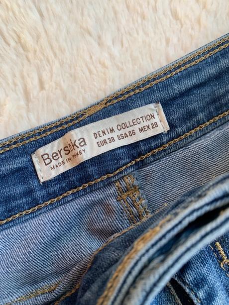 Dámske rifle, bershka,38