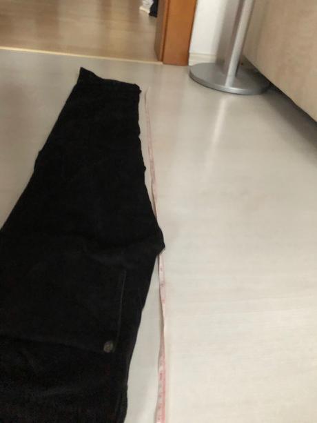 Čierne sametové nohavice 140, l.o.g.g.,140
