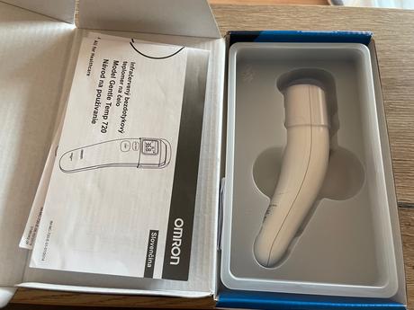 Teplomer omron gentle temp 720, omron