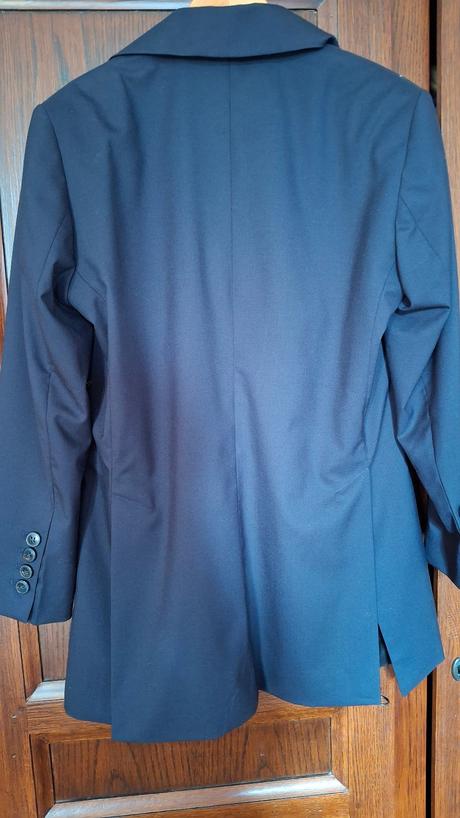 Tmavomodré sako xs - s, s