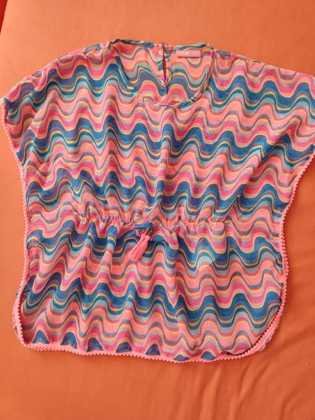 Krásne pončo na plavky 128, 128