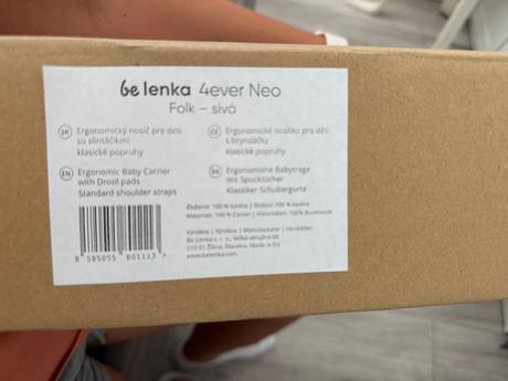 Nosič belenka, be lenka