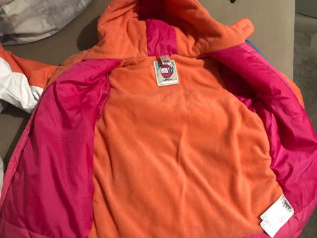 Dievčenská bunda zn. decathlon, wedze,116