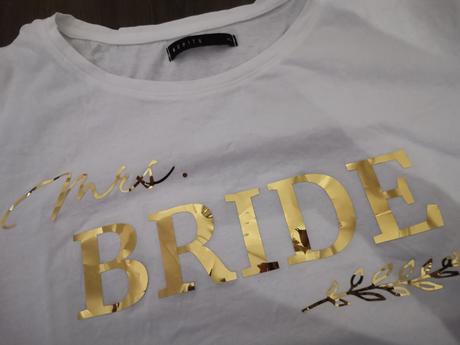 Tricko pre nevestu, xl