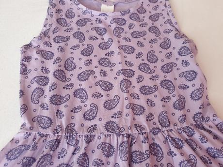 Fialkové šaty z bio bavlny, palomino,122