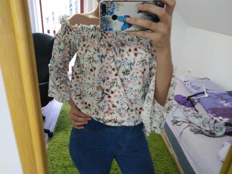 Dámska blúzka španielskeho strihu, pepco,l