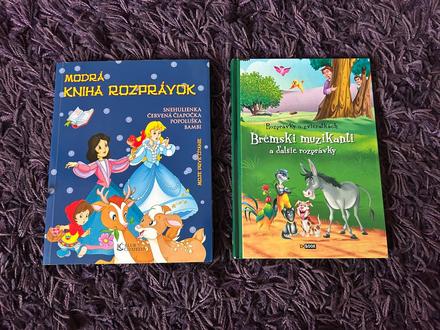 Sada 2 ks rozprávkových knižiek, 